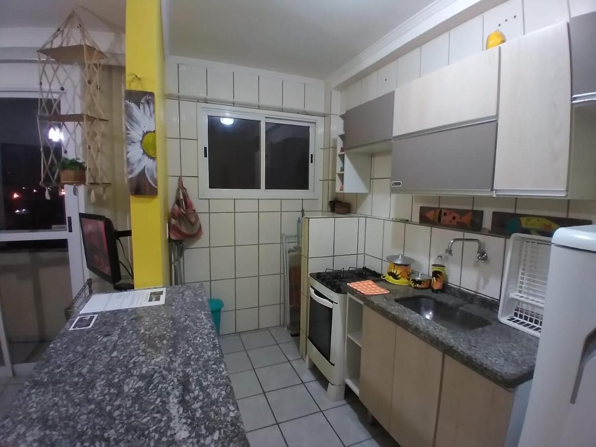 Apartamento Vista 500Mts Do Mar - Comercio Proximo Praia Grande  Luaran gambar
