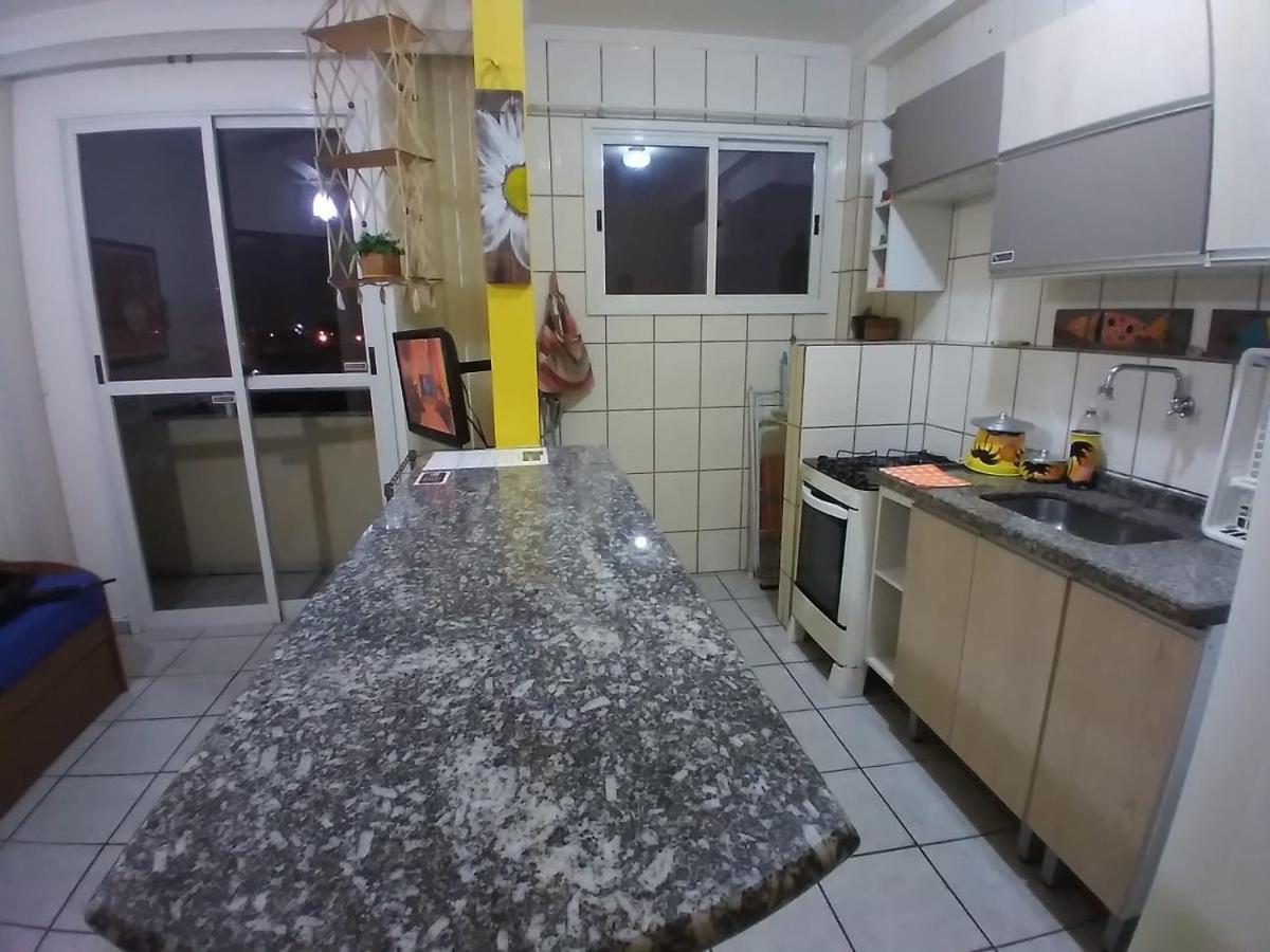 Apartamento Vista 500Mts Do Mar - Comercio Proximo Praia Grande  Luaran gambar